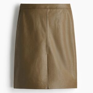 H&M  Leather Pencil Skirt